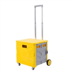 Plastik Organizer Crate xarid qilish aravachasi